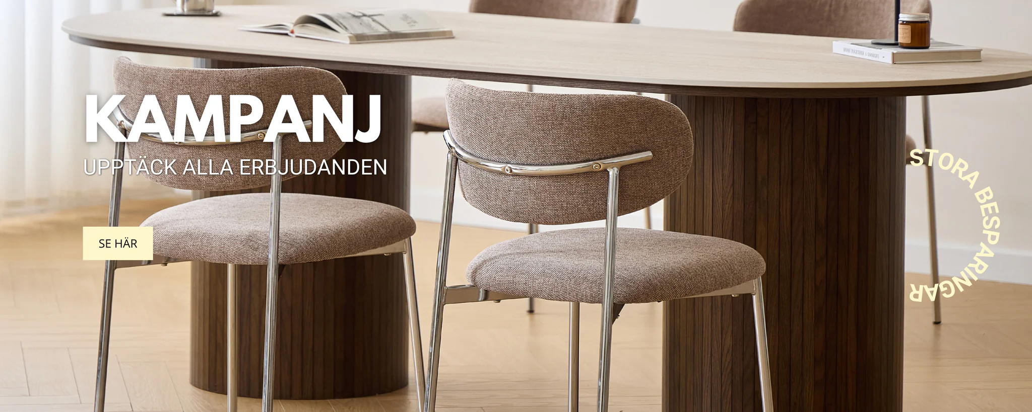 Designmöbler för ett vackrare hem